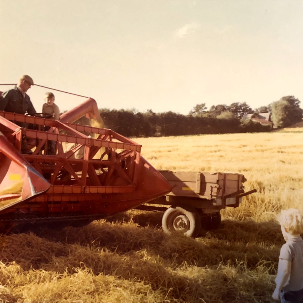 Første mejetærsker – 1972