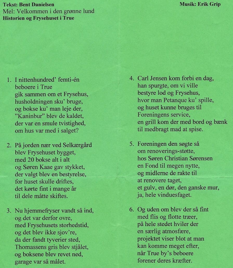 Indvielse af Frysehuset