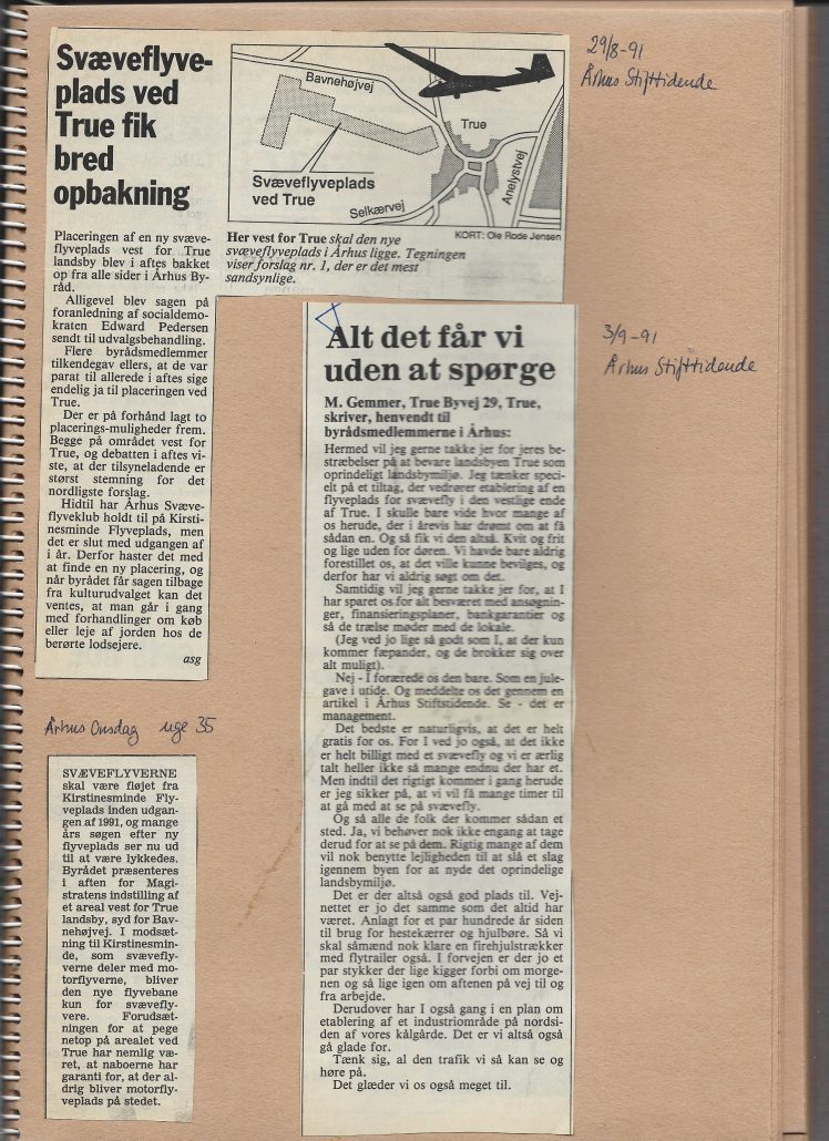 Svæveflyvepladsen – første spadestik